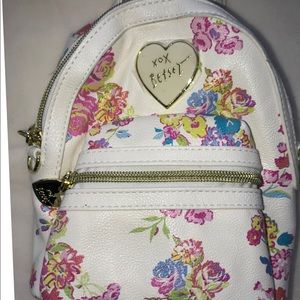 Mini Betsey Johnson backpack